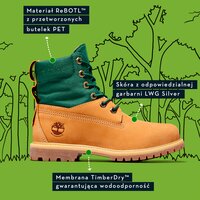 Buty męskie casual TIMBERLAND 6" WP TREADLIGHT BOOT tb0a2d6u2311 kolor żółty