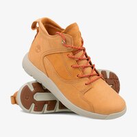 Sneakersy dziecięce TIMBERLAND FLYROAM LEATHER HIKER a1v43 kolor żółty
