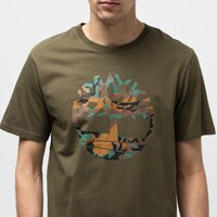 T-shirt, koszulka męska TIMBERLAND T-SHIRT SS OUTDOOR HERITAGE SEASONAL CAMO TREE tb0a231ra581 kolor zielony