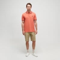 Koszulka polo męska TIMBERLAND POLO TIPPED PIQUE SHORT SLEEVE POLO tb0a5w4yei41 kolor koralowy