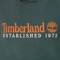 T-shirt, koszulka męska TIMBERLAND T-SHIRT ESTABLISHED 1973 TEE tb0a6se13171 kolor zielony