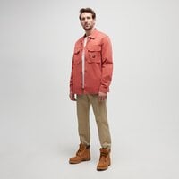 Koszula męska TIMBERLAND KOSZULA WASHED HEAVY TWILL SHIRT tb0a5tqbeg61 kolor czerwony