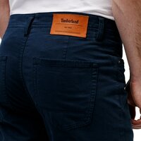 Spodnie męskie TIMBERLAND SPODNIE SQUAM LAKE STRETCH TWILL tb0a1l2x433134 kolor granatowy
