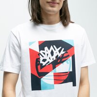 T-shirt, koszulka męska TIMBERLAND T-SHIRT COASTAL COOL GRAPHIC LOGO PRINT TEE tb0a2dnj1001 kolor biały