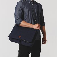 Torba damska TIMBERLAND TORBA MESSENGER tb0a1cyg4331 kolor granatowy