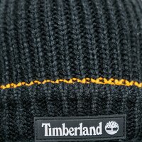Czapka zimowa damska TIMBERLAND CZAPKA SHALLOW BEANIE tb0a1f7f0011 kolor czarny