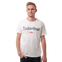 T-shirt, koszulka męska TIMBERLAND T-SHIRT TIMBERLAND TEE 6521j130 kolor biały