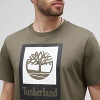 T-shirt, koszulka męska TIMBERLAND T-SHIRT STACK LOGO COLORED SHORT TEE tb0a5qs2a581 kolor zielony
