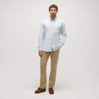 Koszula męska TIMBERLAND KOSZULA OXFORD SHIRT SLIM tb0a6gpnb021 kolor blekitny