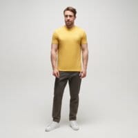 T-shirt, koszulka męska TIMBERLAND T-SHIRT SHORT SLEEVE TEE tb0a2bpr7141 kolor żółty