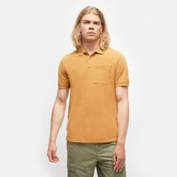 Koszulka polo męska TIMBERLAND POLO SS MODERN WASH POCKET POLO tb0a65p1p471 kolor żółty