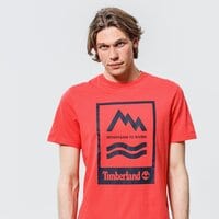 T-shirt, koszulka męska TIMBERLAND T-SHIRT MTR PRINT CREW TEE REG tb0a2fnh8011 kolor niebieski