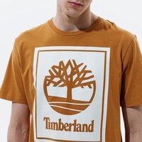T-shirt, koszulka męska TIMBERLAND T-SHIRT YC SS STACK LOGO TEE (REGULAR) tb0a2aj1br51 kolor brązowy