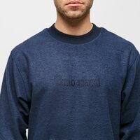 Sweter męski TIMBERLAND SWETER MIXED MEDIA IRREGULAR BLOCK SWEAT tb0a1w5f4331 kolor granatowy