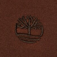 Koszulka polo męska TIMBERLAND POLO LS RUGBY POLO tbc0yhbdail1 kolor brązowy