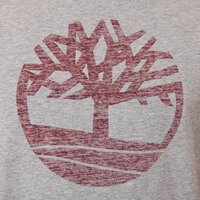 T-shirt, koszulka męska TIMBERLAND T-SHIRT SS BRAND CARRIER TREE TEE 6729j052 kolor szary