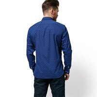 Koszula męska TIMBERLAND KOSZULA LS TIOGA RIVER TEXTURE SHIRT SLIM tb0a1nvwg661 kolor granatowy
