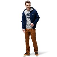 Spodnie męskie TIMBERLAND SPODNIE SQUAM LAKE STRETCH TWILL STRAIGHT CHINO tb0a1nwu932134 kolor brązowy