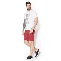 T-shirt, koszulka męska TIMBERLAND T-SHIRT SS EASTHAM SS GRAPHIC 0ygfbt11 kolor biały