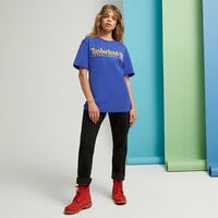 T-shirt, koszulka męska TIMBERLAND T-SHIRT SS EST. 1973 CREW TEE REGULAR tb0a6se1ed51 kolor niebieski