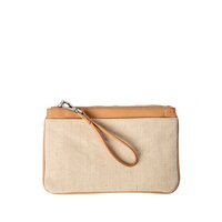 Torba damska TIMBERLAND TORBA CLUTCH BAG NATURAL a11p4101 kolor beżowy