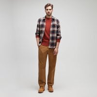 Sweter męski TIMBERLAND SWETER WILLIAMS RIVER COTTON YD tb0a2bmmeod1 kolor bordowy