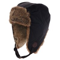 czapka zimowa męska TIMBERLAND CZAPKA NYLON TRAPPER j1608001 kolor czarny