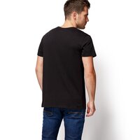 T-shirt, koszulka męska TIMBERLAND T-SHIRT SLS SMALL TREE LOGO a1n8x001 kolor czarny