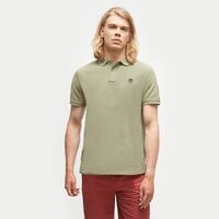 Koszulka polo męska TIMBERLAND POLO PIQUE SHORT SLEEVE POLO tb0a26n45901 kolor zielony