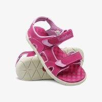 Sandały dziecięce TIMBERLAND PERKINS ROW 2-STRAP tb0a1np7d561 kolor różowy