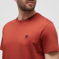 T-shirt, koszulka męska TIMBERLAND T-SHIRT OYSTER RIVER TFO SS TEE (SLIM) tb0a2br3eod1 kolor bordowy