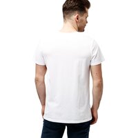 T-shirt, koszulka męska TIMBERLAND T-SHIRT SS DUNSTAN RIVER POCKET SLIM TEE tb0a1lpg1001 kolor biały