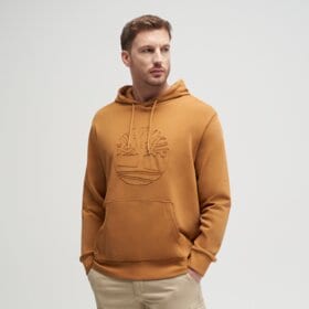 TIMBERLAND BLUZA Z KAPTUREM TREE LOGO PATCH LOOPBACK