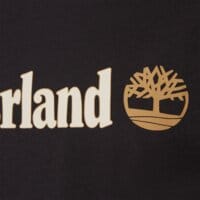 T-shirt, koszulka męska TIMBERLAND T-SHIRT LINEAR LOGO SHORT SLEEVE TEE tb0a5upq0011 kolor czarny