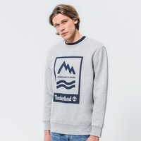 Bluza męska TIMBERLAND BLUZA LS MTR PRIN CREW SWEATSHIRT REG tb0a2fnj0521 kolor szary