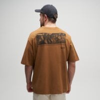 T-shirt, koszulka męska TIMBERLAND T-SHIRT ARCHIVE BOOT TEE tb0a5m8reh21 kolor brązowy