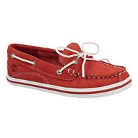 Dziecięce buty casual TIMBERLAND EK CASCO BAY SLIP ON 7282r kolor czerwony