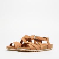Buty casual damskie TIMBERLAND MALIBU WAVES ANKLE ca1mqr kolor brązowy