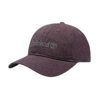 Czapka męska TIMBERLAND CZAPKA T100008 COTTON CANVAS HAT a1e9im45 kolor fioletowy