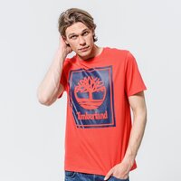 T-shirt, koszulka męska TIMBERLAND T-SHIRT YC SS STACK LOGO TEE (REGULAR) tb0a2aj1bp21 kolor różowy