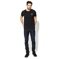 Spodnie męskie TIMBERLAND JEANS MIRROR LAKE STRETCH DENIM a1k98d0432 kolor granatowy