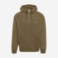 Bluza męska TIMBERLAND BLUZA ROZPINANA Z KAPTUREM LOOPBACK FULL ZIP tb0a2f6yar51 kolor zielony
