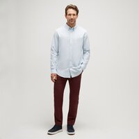 Koszula męska TIMBERLAND KOSZULA LS OXFORD SHIRT REGULAR tb0a6gp1b021 kolor niebieski