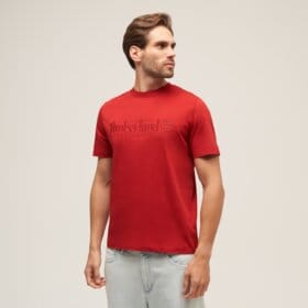 TIMBERLAND T-SHIRT ESTABLISHED 1973 SS EMBROIDERED