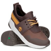 Sneakersy damskie TIMBERLAND KIRI UP KNIT OXFORD W/PU a1nwc kolor brązowy