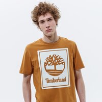 T-shirt, koszulka męska TIMBERLAND T-SHIRT YC SS STACK LOGO TEE (REGULAR) tb0a2aj1br51 kolor brązowy