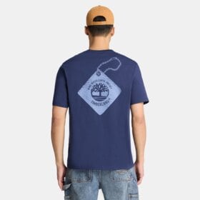 TIMBERLAND T-SHIRT "BADOINK" SS BACK GRAPHIC TEE
