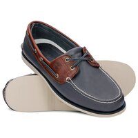 Buty żeglarskie męskie TIMBERLAND CLASSIC BOAT 2 EYE a16mj kolor granatowy
