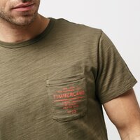 T-shirt, koszulka męska TIMBERLAND T-SHIRT SS WORKWEAR TEE tb0a1zcsa581 kolor zielony