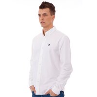Koszula męska TIMBERLAND KOSZULA LS SLIM OXF MRIDN SHRT 1646j100 kolor biały